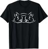 Koszulka Premium Unisex z głową hipopotama