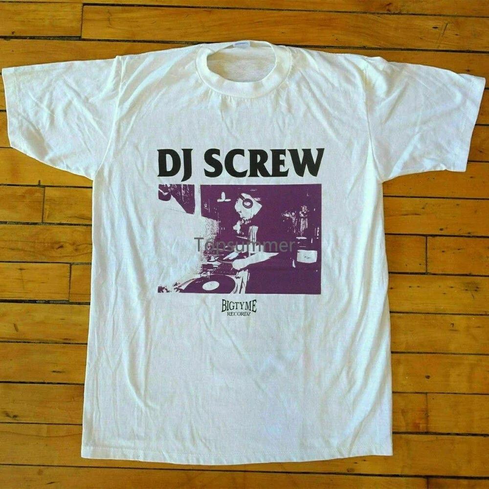 DJ SCREW Bigtyme Recordz TEXAS RAP TShirt M6XL Unisex T-Shirt