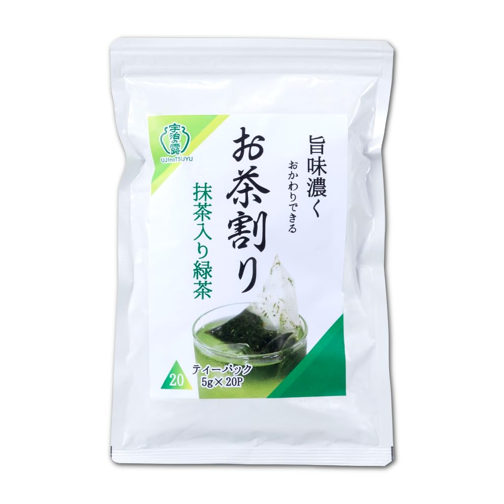 Uji no Tsuyu Ochawari Green Tea Tea Bags x 20 (5g bags)