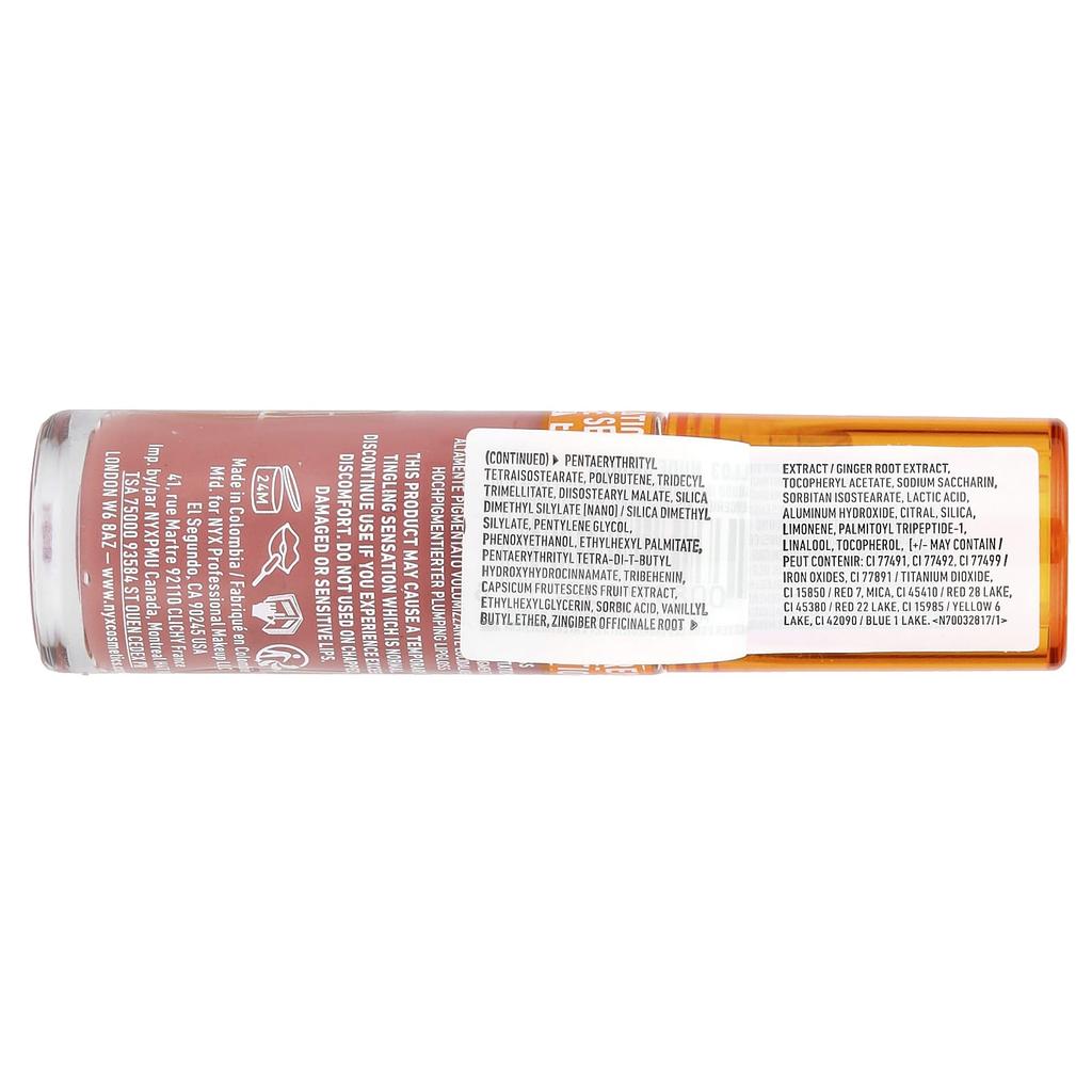 NYX Professional Makeup, Duck Plump, 03 Nude Sings, 7ml (0.23fl oz)