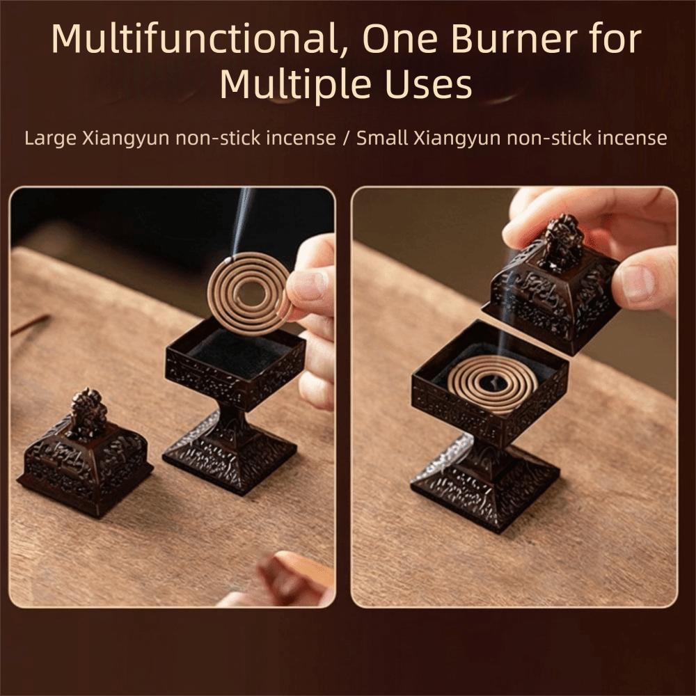 Pi Xiu Small Incense Censer Square Aroma Burner Durable Incense Stick Burner  Office Decoration