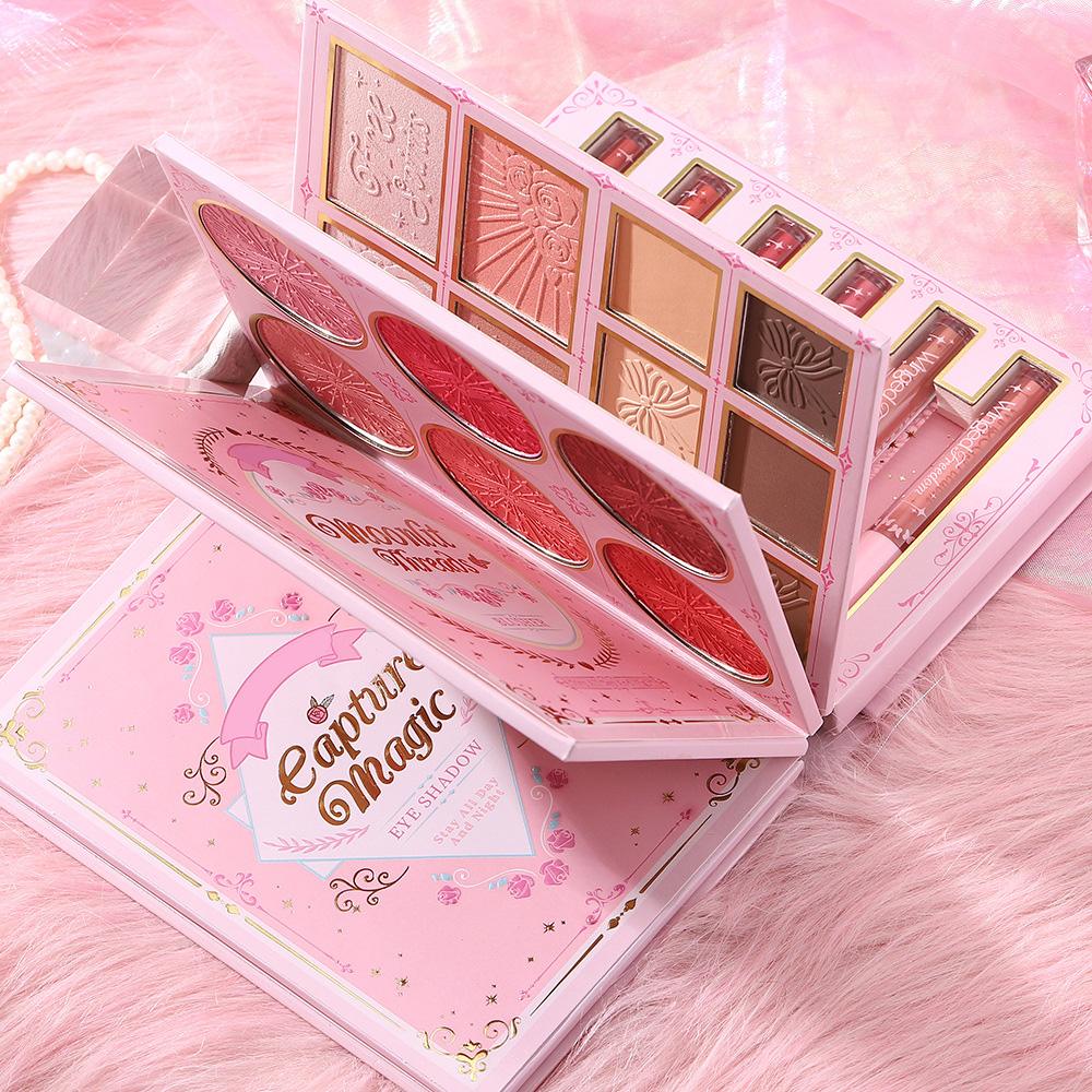 6 Layer Makeup Book, Book-style Foldable Makeup Tray Set, Makeup Set Foldable Book. It Covers All Your Makeup Needs,10ml