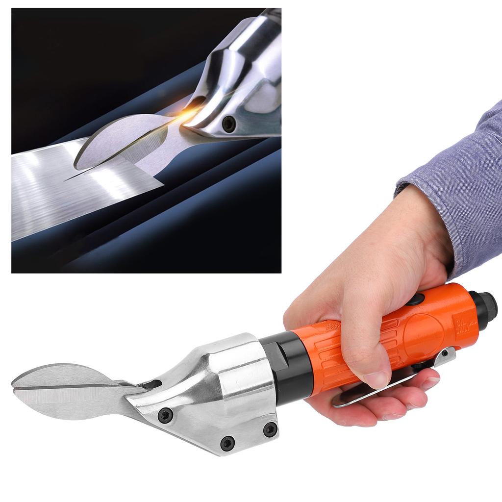 14in Air Shears 22000rmp Pneumatic Metal Cutter Steel Straight Blade Scissors Industrial Tools