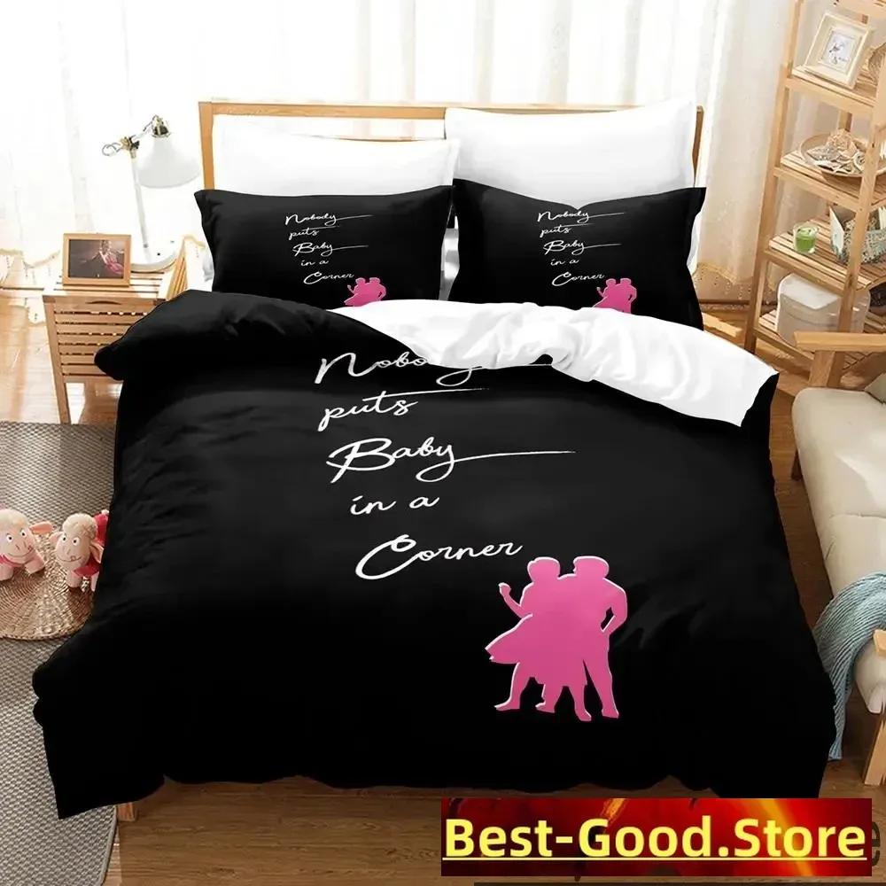 3D Print Dirty Dancing Bedding Set Boys Girls Twin Queen King Size Duvet Cover Pillowcase Bed Boys Adult Home Textileextile