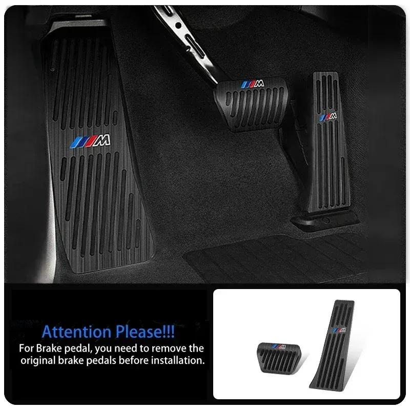 -Car Pedals Cover Brake Pedal Cover For BMW 5 Series X1 X3 X5 G30 G20 F10 F30 E90 E60 F15 E83 E84 G07 F48 G01 G02 G05 6GT G32 G6
