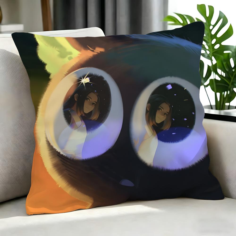 Anime The Legend of Hei Cushion Cover Cushion Cover Set Pcs X X X Pillowcase Decorative Sofa Home Decor