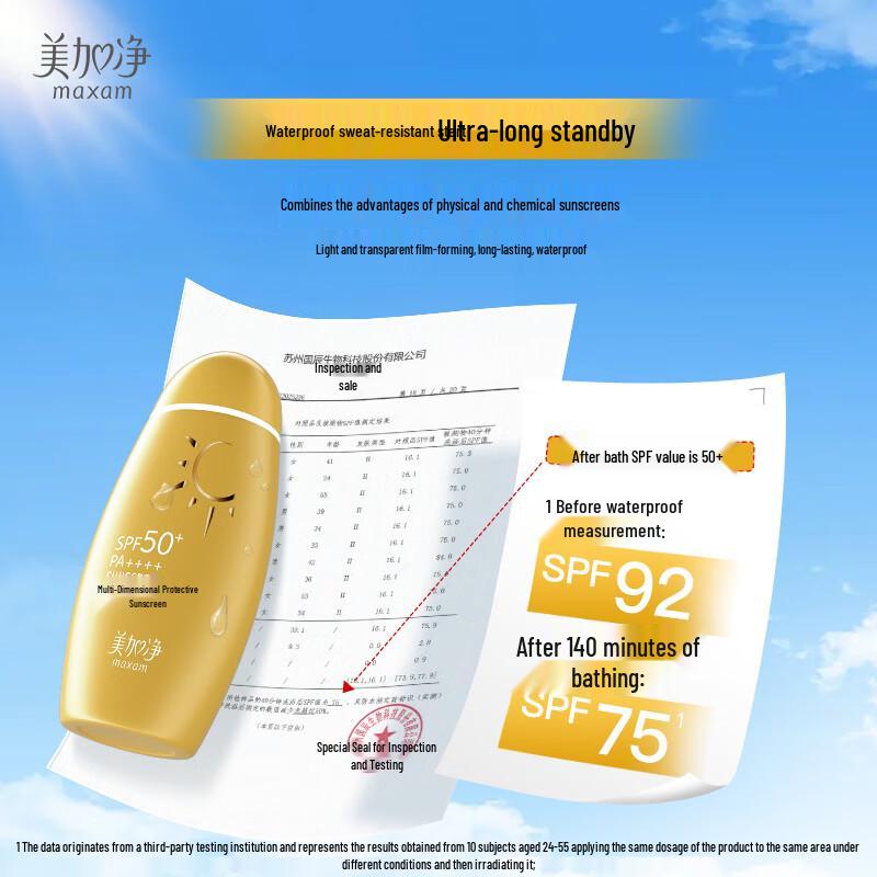 Maxam Multi-Dimensional Protective Sunscreen Lotion SPF50+ PA++++ 50ml