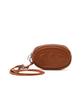 Athe Vanessabruno [Stamp] Brown Double A Card Wallet Keyring Pouch Aaho6E900W2