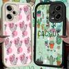 Phone Case for Xiaomi Redmi Note 15 14 13 Pro Plus Cactus Pattern Shell 12S 11 11S 11T 5G 14S Soft Silicone Funda