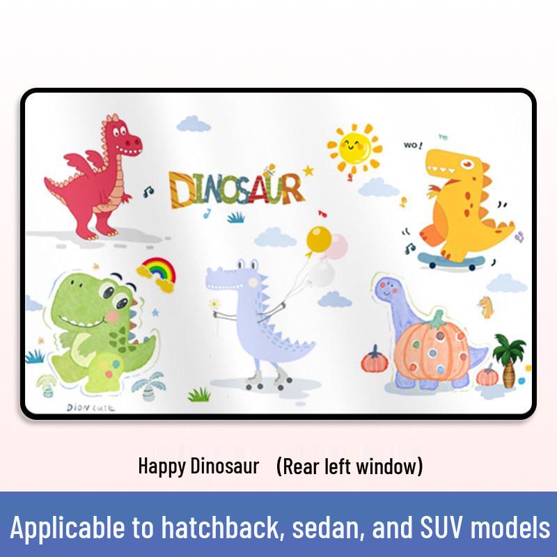 Magnetic Car Window Sun Shade: Children's Heat Insulation, Privacy, Baby Blackout, Retractable Curtain