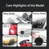 1:32 Firebird Viper Car Model Toy Sound Light Pull Back Vehicle Doors Opened Alloy Diecast Models Kids Collectible Ornaments