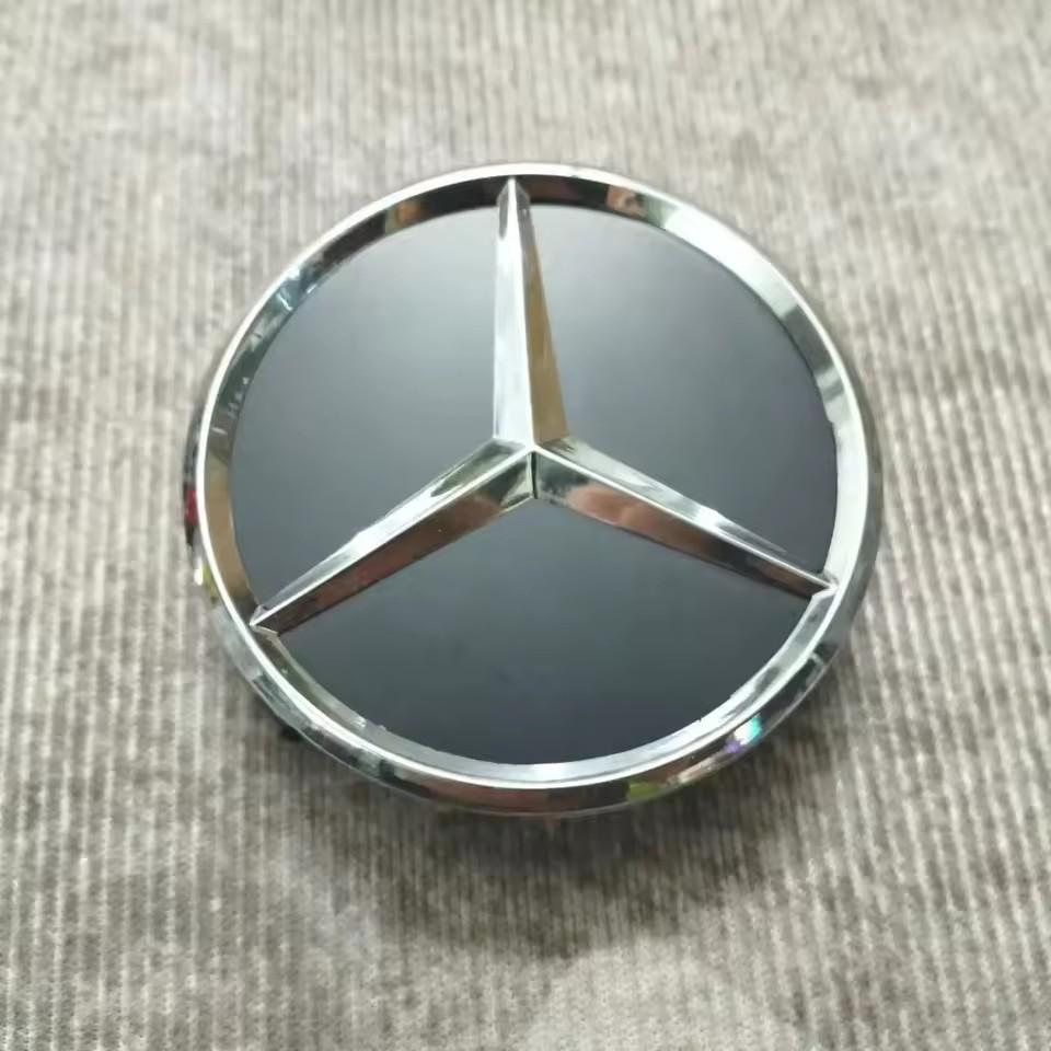 4PCS 75mm Metal Emblem Car Wheel Center Hub Cap Cover Badge For Mercedes Benz AMG GLK GLE GLC W203 W206 W220 W205 W211 W212 201
