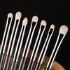 Cangzhou Pony Hair Eye Makeup Brush Set: Small Eyeshadow & Blending Brushes