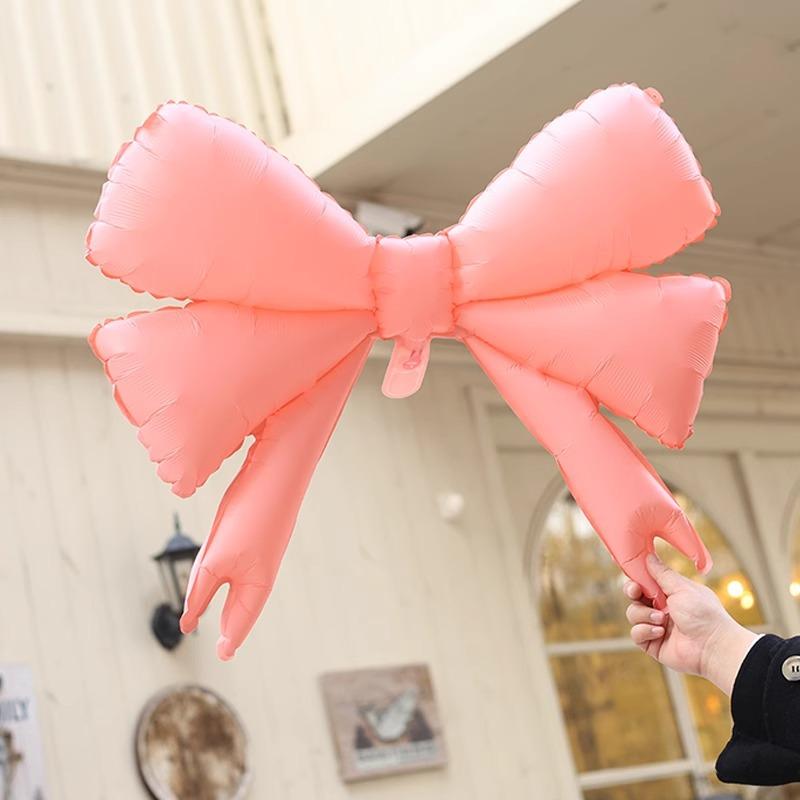 Wind Bow Balloon Children'S Birthday Party Decoration Storefront Coffee Shop Dessert Shop Window Decoration