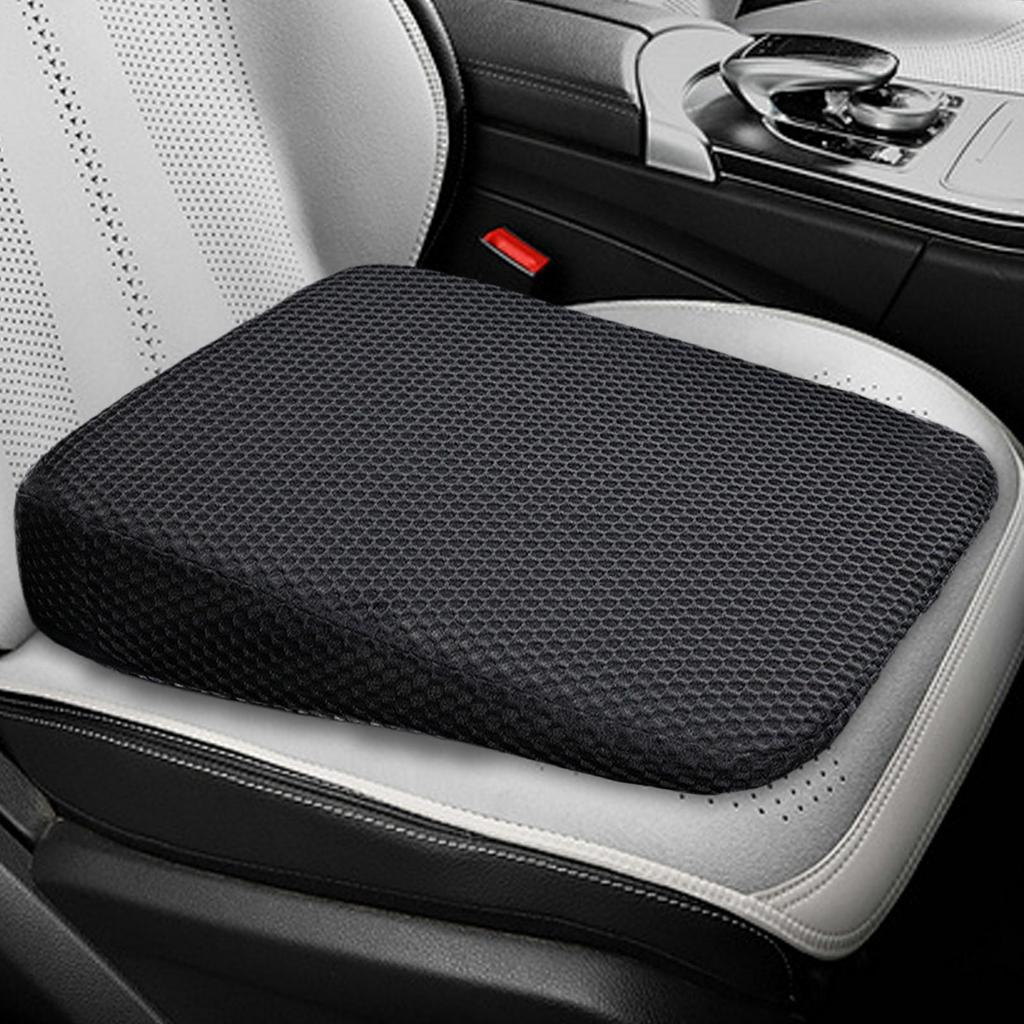 Car Cushion for Height Non-Slip Thickened Driver Adult Booster Seat Cushion for Tailbone Fatigue Relief Truck SUV RV Sedan