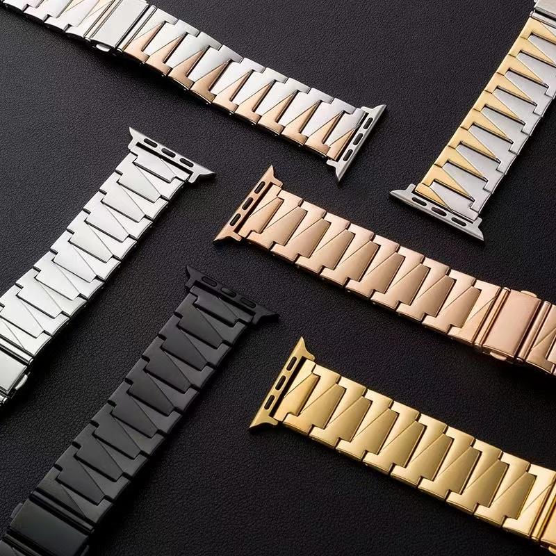 Metal Strap for Apple Watch 45mm 44mm 49mm 40mm 41mm 42/38mm Bracelet Band for Iwatch Series 6 7 8 SE 5 Replacemen Wristband