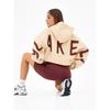 Women Long Sleeve Letter Print Hoodie Casual Pullover Sweatshirt Loose Fit Daily Top