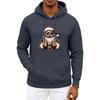 Men's  And  Women's  Christmas  Hooded Hood  Long Sleeves  Hoodie