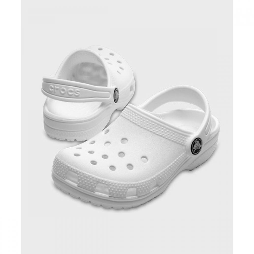 [crocs Shoes] Kids Adult Classic Clog K White 206991 100