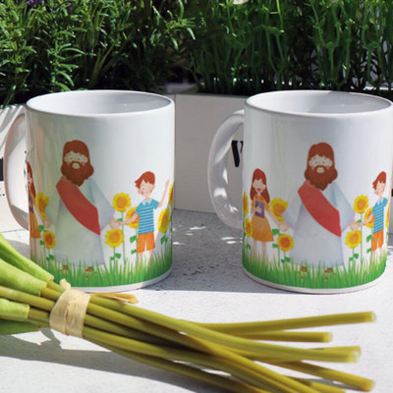 pa360-Design Mug 2p-Jesus and Sunflower