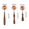 3 Pcs/Set Wax Sealing Melting Spoon Wax Seal Spoon Sealing Stamp Melting Spoon for Wax Seal Stamp Envelope