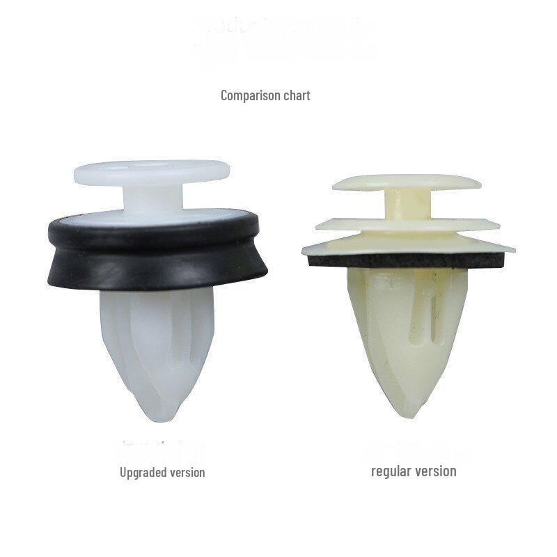 Universal Car Door Panel Clip - Reinforced Plastic Fixing Buckle for A-Pillar, Interior Trim, and Side Skirt.