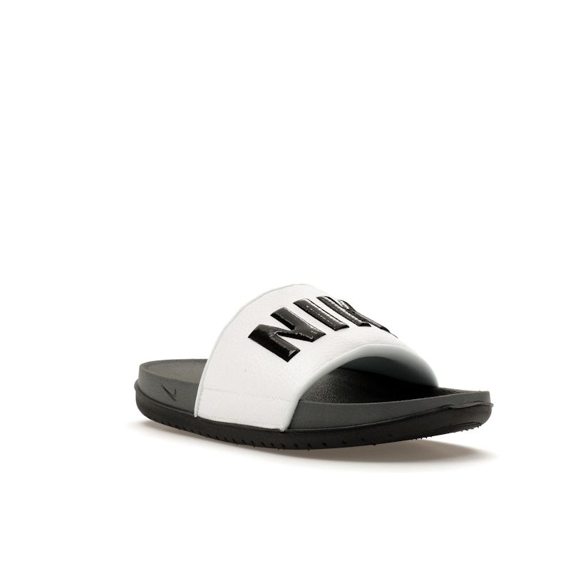 Nike Offcourt Slide Dark Grey White Men Sneakers Black BQ4639-001