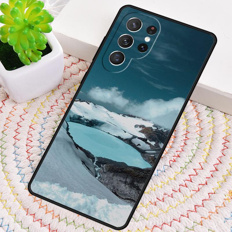 Mountains Air Balloon Silicone Phone Case For Samsung Galaxy Note 10 Pro S26 S25 S24 S23 S22 S21 Plus S25Ultra Capa Cover