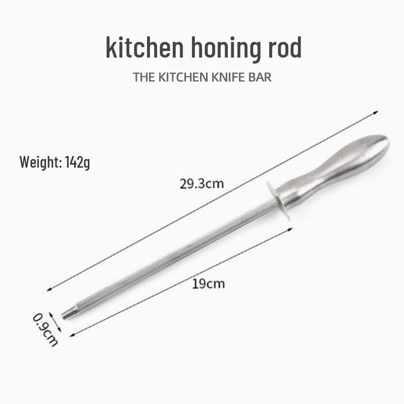 Jiwanggu Stainless Steel Knife Sharpening Rod