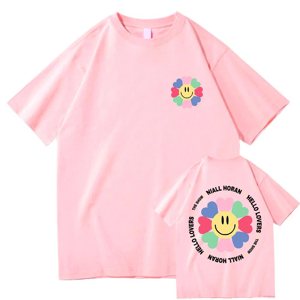 Ciao Amanti Niall Horan The Show 2024 Magliette Retro Abbigliamento Donna Estetica Harajuku T-shirt Unisex Streetwear Top in Cotone Maglietta