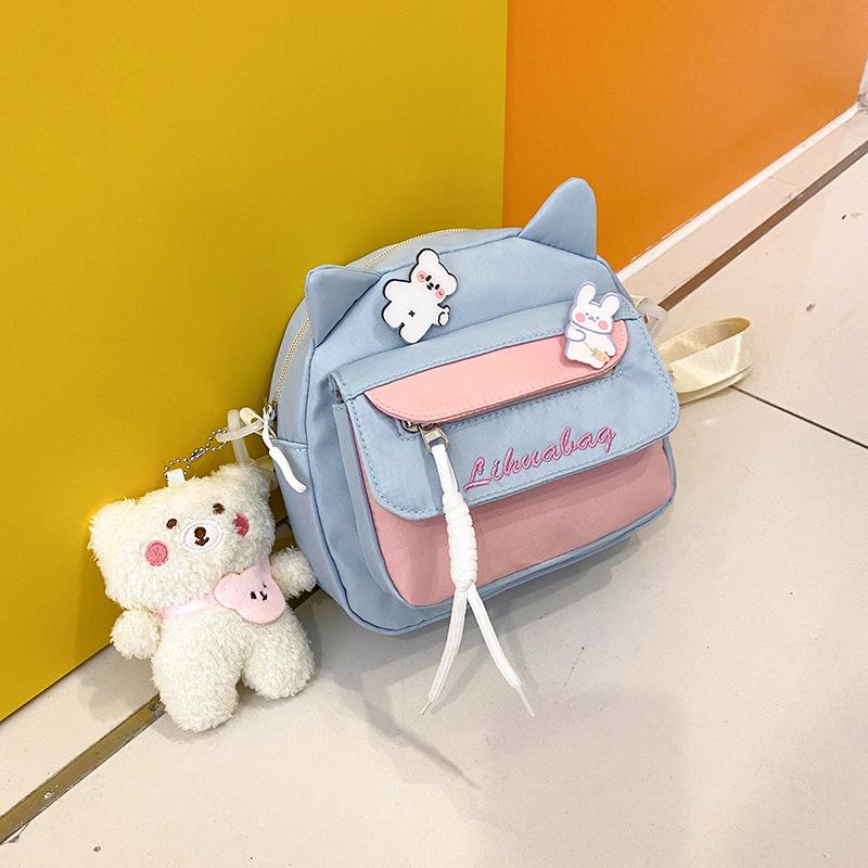 [3531 people collect] Girls bag 2025 new cute student girls big children small backpack children