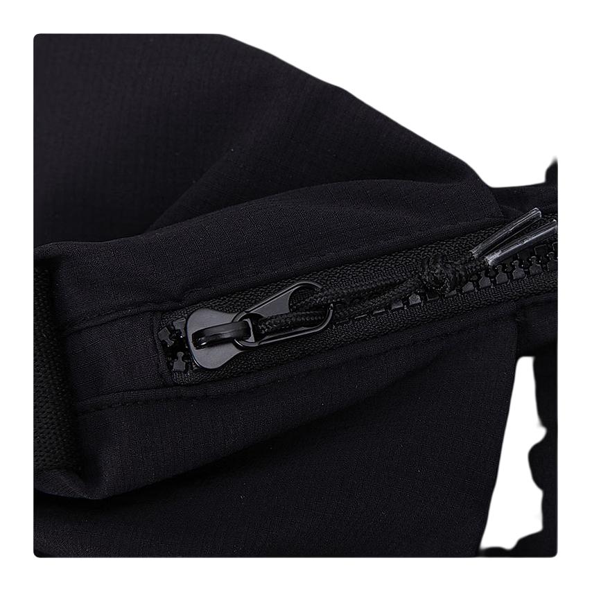 Converse Brand Logo Zip Closure Shoulder Bag, Crossbody Bag Small Unisex Black UA5982-023