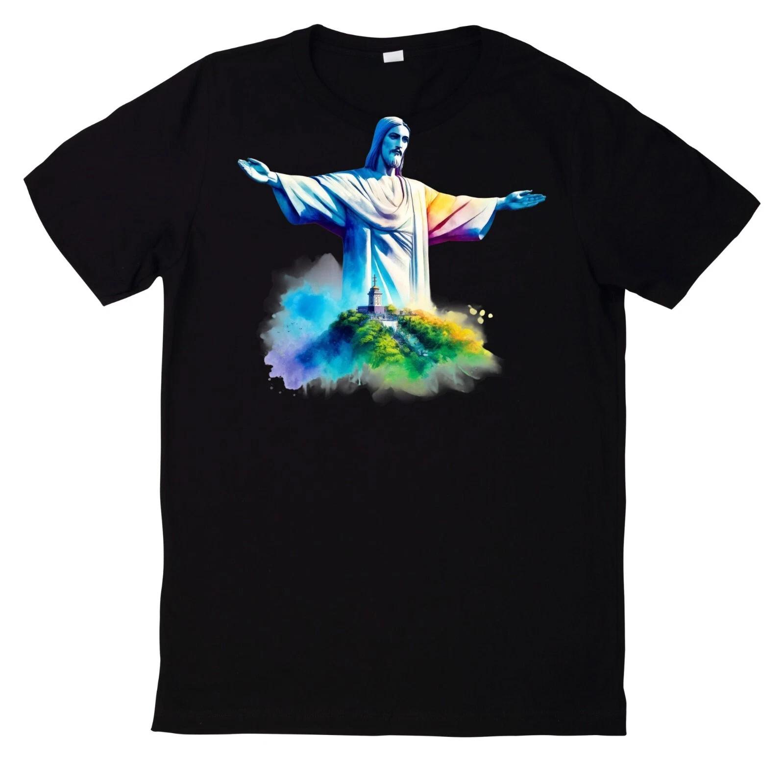 T-Shirt Aquarell Reise Sehenswürdigkeiten XL