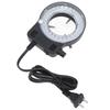Microscope LED Ring Adjustable US Uniform Illumination Light, Brightness, Plug, 100-240V,