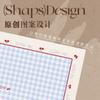 Korean Cherry Grid Pvc Dining Table Cloth Waterproof Morning Sweet Living Alone Girl Breakfast Table, Decorative Cover Cloth