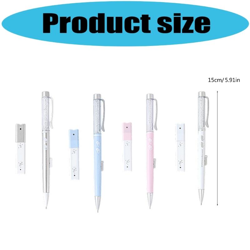 Automatic Writing Pencil Mechanical Pencil with 0.5mm Refills For Technical Drawing And Daily Note Taking Sketching