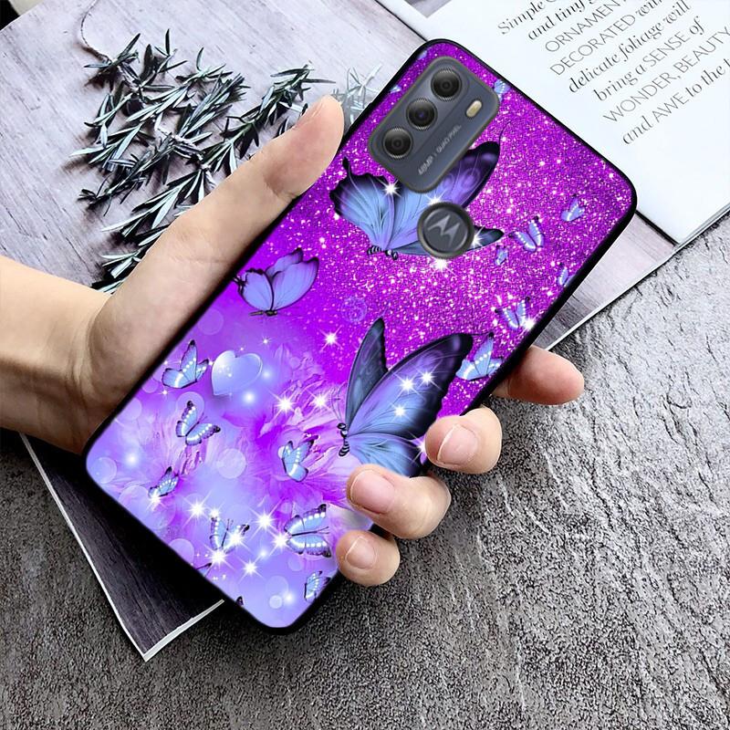 Butterfly Phone Case pro Motorola Moto G 5G G50 G60S G100 G Stylus G9 G8 G7 Power G Pure G8 Play G7Plus G60