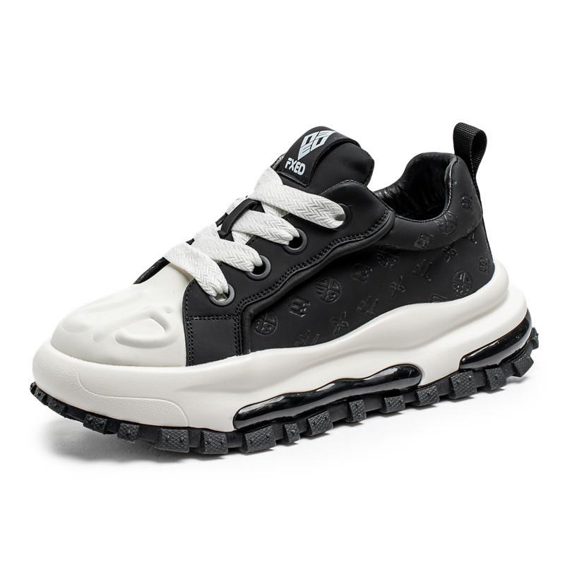 

New spring and autumn sports and leisure Korean version ins trendy low-top trendy shoes men s thick-soled height-increasing adolescent men s shoes 39