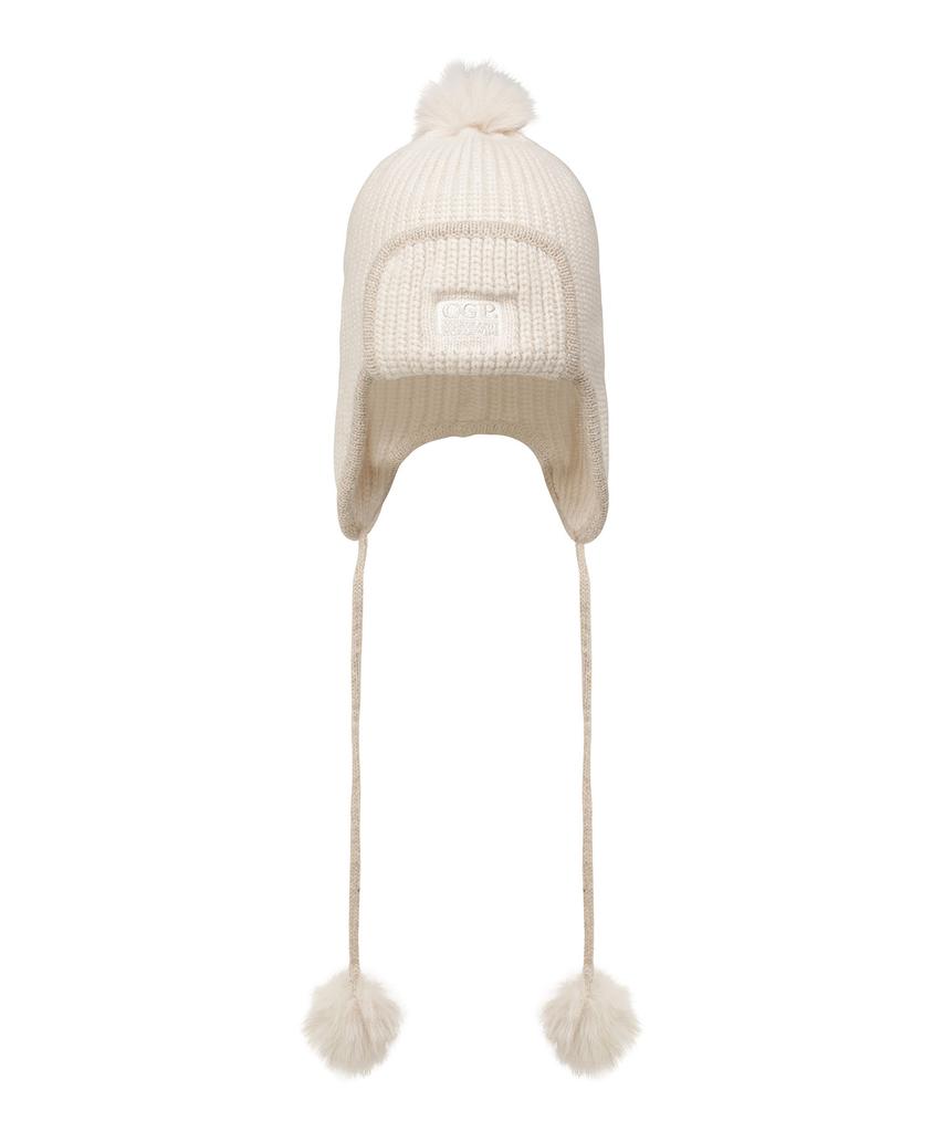 CGP Knit Earmuff Beanie_Oatmeal