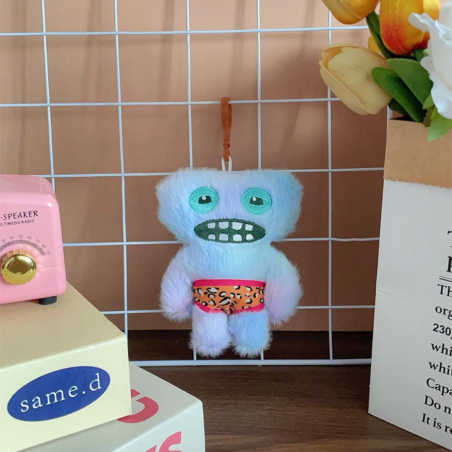 Niedliche Zähne Monster Familie Serie Plüschpuppen Hässlich Niedlich Große Zähne Monsterpuppe Trendiges Spielzeug