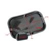 Almohadilla antideslizante para salpicadero de coche, soporte de goma para teléfono móvil, alfombrilla de agarre antideslizante para GPS DVR