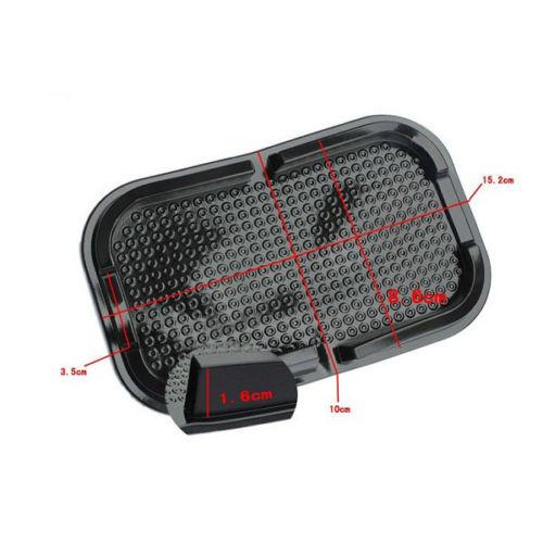 Almohadilla antideslizante para salpicadero de coche, soporte de goma para teléfono móvil, alfombrilla de agarre antideslizante para GPS DVR