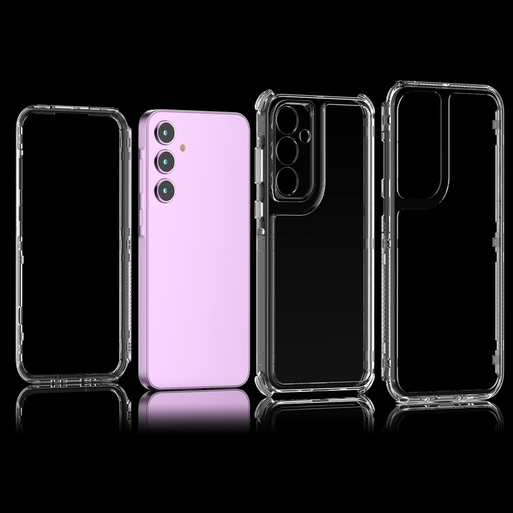 For Samsung Galaxy A35 5G Case Acrylic+TPU Crystal Clear Phone Cover