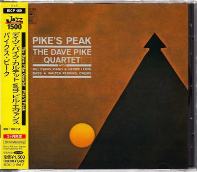 CD DAVE PIKE QUARTET - Pike's Peak EICP489 Epic 2005 Japonia Jazz Używane