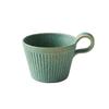 JUSTINLAU Ceramic Mug Valentine's Day Gifts Breakfast Coffee Milk Oat Cup Creative Couple Cup with Handle Home/Office Water Cups