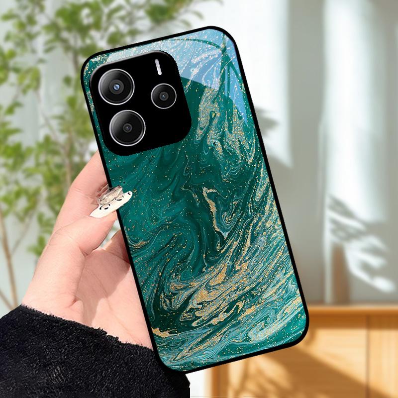 

Скляний Чохол для Телефону для Redmi Note 14 Pro 4G 5G Загартоване Скло Чохол для Телефону для Redmi Note14 Pro+ Funda 14Pro Plus 5G Захисні Сумки For Note14 4G(Global