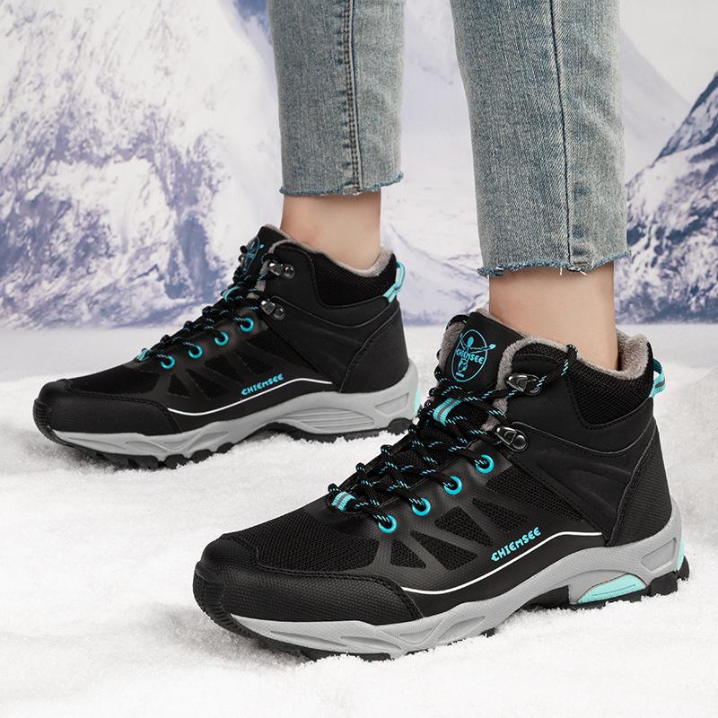 Autumn New Outdoor Sports and Leisure Shoes Platform Off-road Hiking Boots Military Boots Fashion Sports Shoes Women's