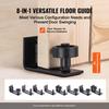 Barn Door and Hardware Kit 30" x 84" Wood Sliding Barn Door Kit Smoothly