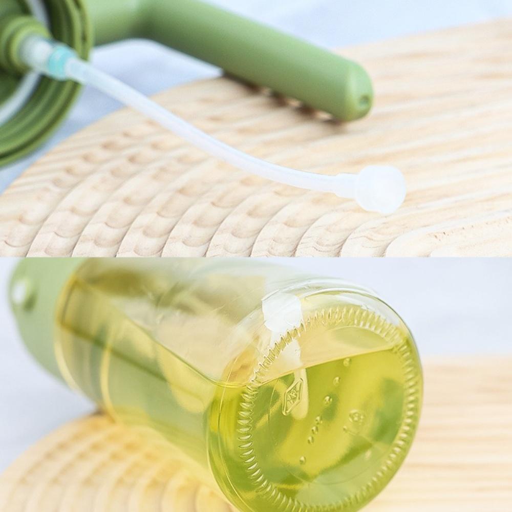 16Oz/470Ml Glass Olive Oil Sprayer For Cooking 2 In 1 Olive Oil Dispenser Bottle