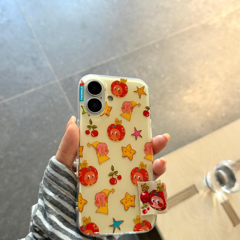 Knitted Cartoon Starman Phone Case for iPhone 13/14 Pro Max